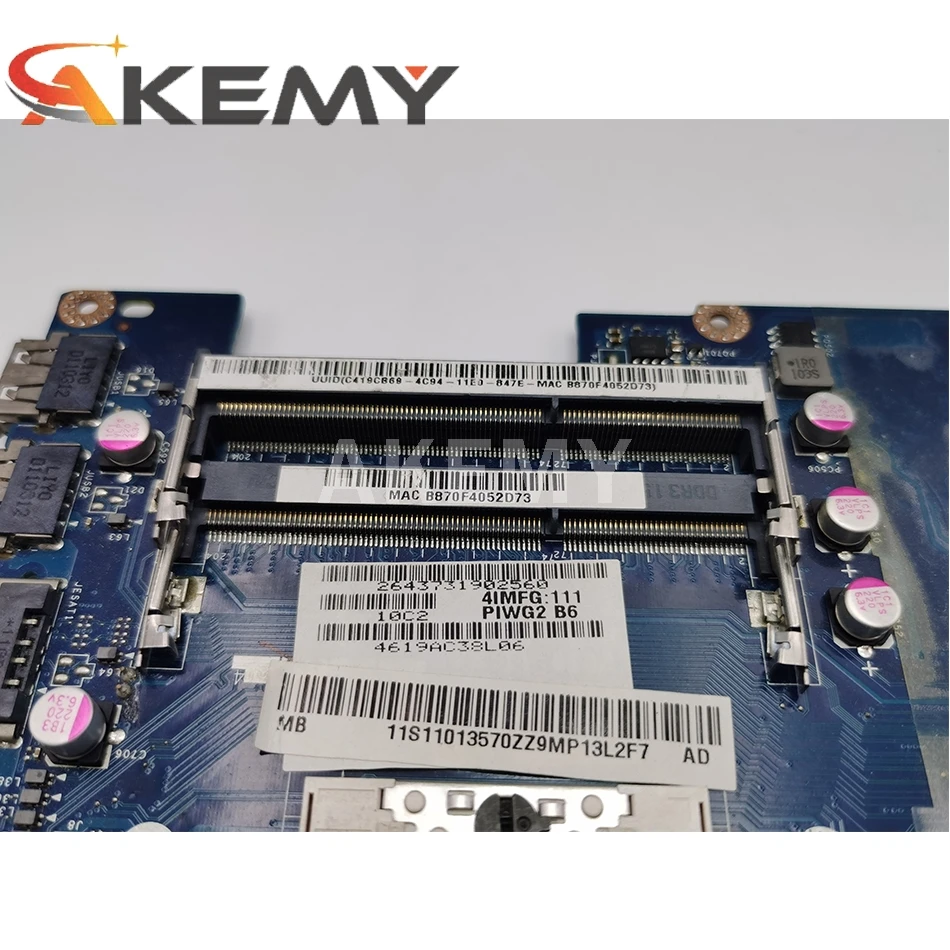 Laptop Motherboard For Lenovo G570 PIWG2 LA-675AP Mainboard HM65 DDR3 Socket PGA989
Laptop Motherboard For Lenovo G570 PIWG2 LA-675AP Mainboard HM65 DDR3 Socket PGA989
