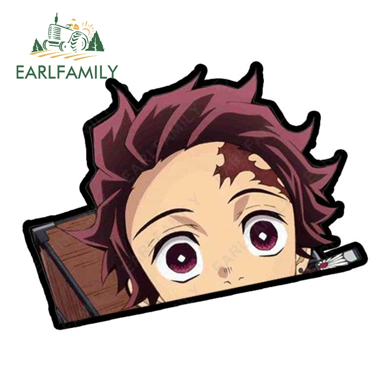 EARLFAMILY 13 см x 10,1 см для рассекающего демонов Tanjirou Peek автомобильные наклейки караван граффити забавная Наклейка Автомобильные аксессуары вин...
EARLFAMILY 13 см x 10,1 см для рассекающего демонов Tanjirou Peek автомобильные наклейки караван граффити забавная Наклейка Автомобильные аксессуары вин...