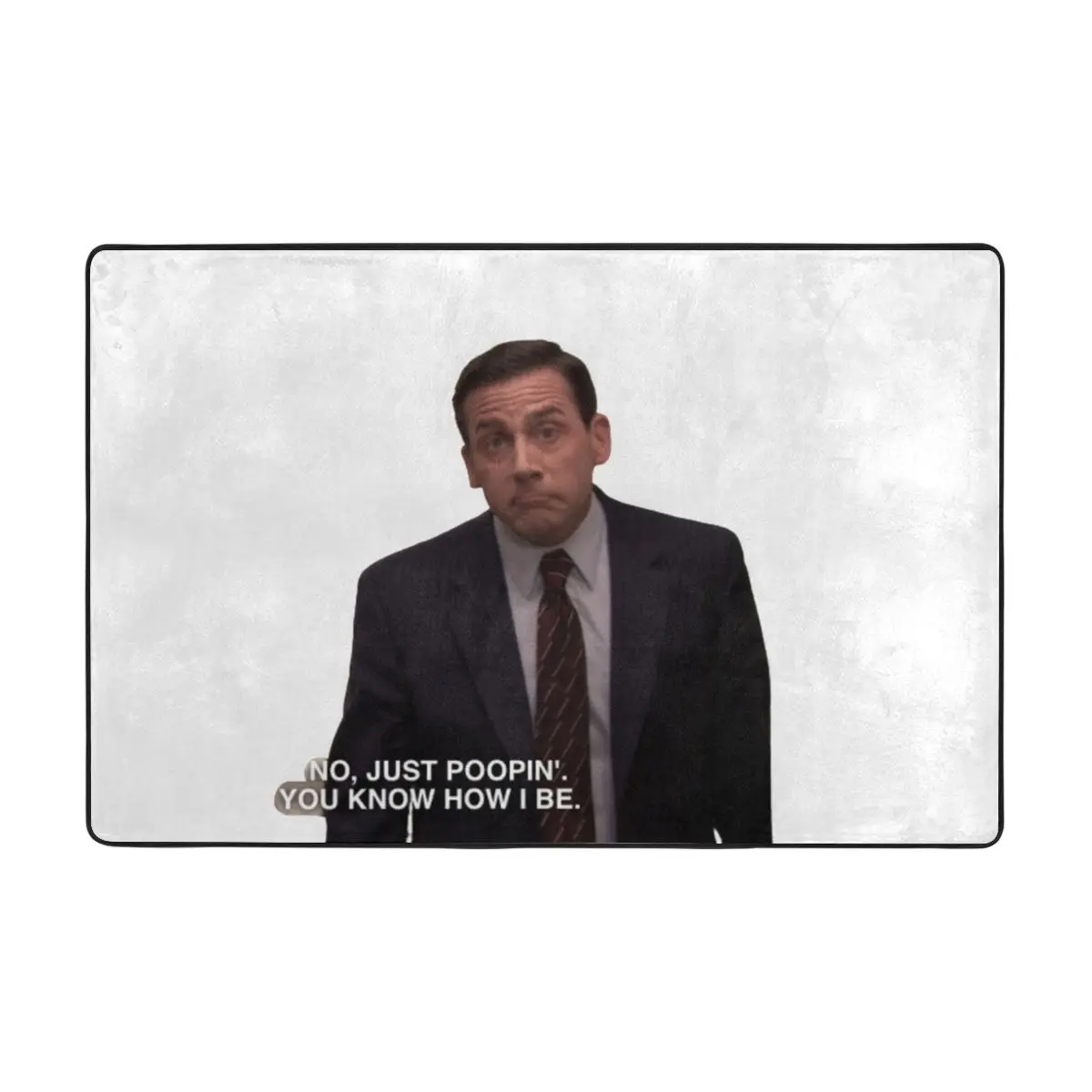 Just Poopin Michael Scott Doormat Carpet Mat Rug Polyester Non-Slip Floor Decor Bath Bathroom Kitchen Balcony 60*90
Just Poopin Michael Scott Doormat Carpet Mat Rug Polyester Non-Slip Floor Decor Bath Bathroom Kitchen Balcony 60*90