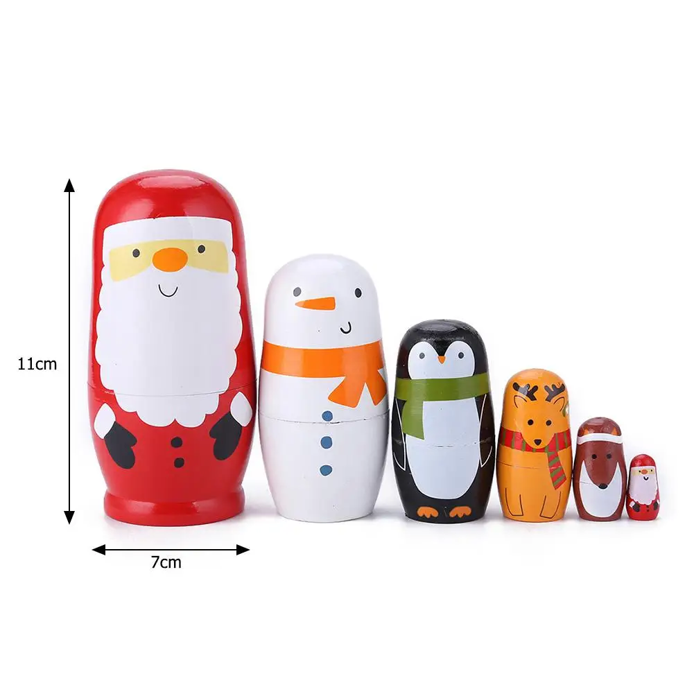 6 Layer Wood Nesting Dolls Toys Craft Russian Nesting Matryoshka Dolls Set Toys Decoration Ornament Gifts Russian Matryoshka
6 Layer Wood Nesting Dolls Toys Craft Russian Nesting Matryoshka Dolls Set Toys Decoration Ornament Gifts Russian Matryoshka