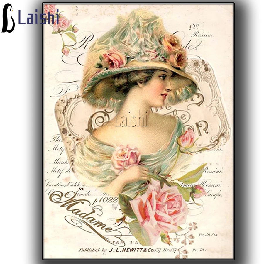 New Arrivals 5D DIY Full Round Diamond Painting Western Classical Aristocratic Woman & Flower Embroidery Mosaic Home Decor Art
New Arrivals 5D DIY Full Round Diamond Painting Western Classical Aristocratic Woman & Flower Embroidery Mosaic Home Decor Art