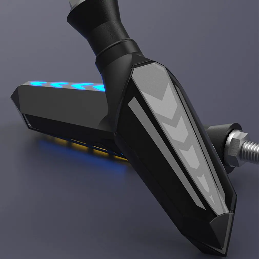 Universal Double Side Flowing Turn Signals Motorcycle LED Turn Signal Light Built-in Relay Flashing Blinker Bolt IP65
Universal Double Side Flowing Turn Signals Motorcycle LED Turn Signal Light Built-in Relay Flashing Blinker Bolt IP65