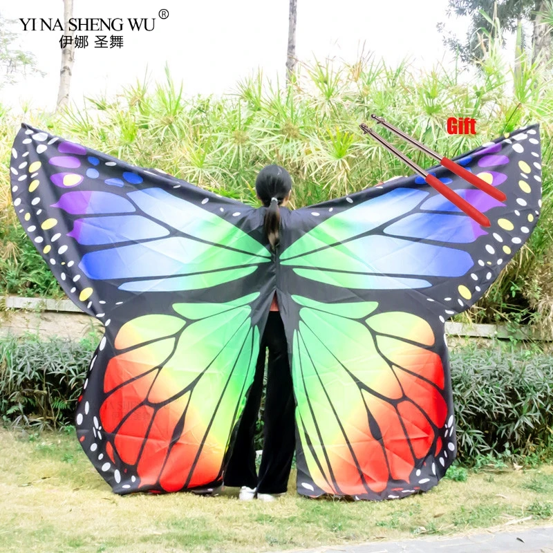 Child Adults Belly Dance Costume Accessory 2 Style Wings For Kids Bellydance Colorful Monarch Butterfly Wings With Sticks
Child Adults Belly Dance Costume Accessory 2 Style Wings For Kids Bellydance Colorful Monarch Butterfly Wings With Sticks