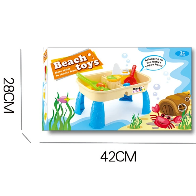Sand and Water Table Set with Lid Cover Beach Toys Outdoor Garden Sandbox Kit Kids Summer Beach for Toddlers Kids
Sand and Water Table Set with Lid Cover Beach Toys Outdoor Garden Sandbox Kit Kids Summer Beach for Toddlers Kids