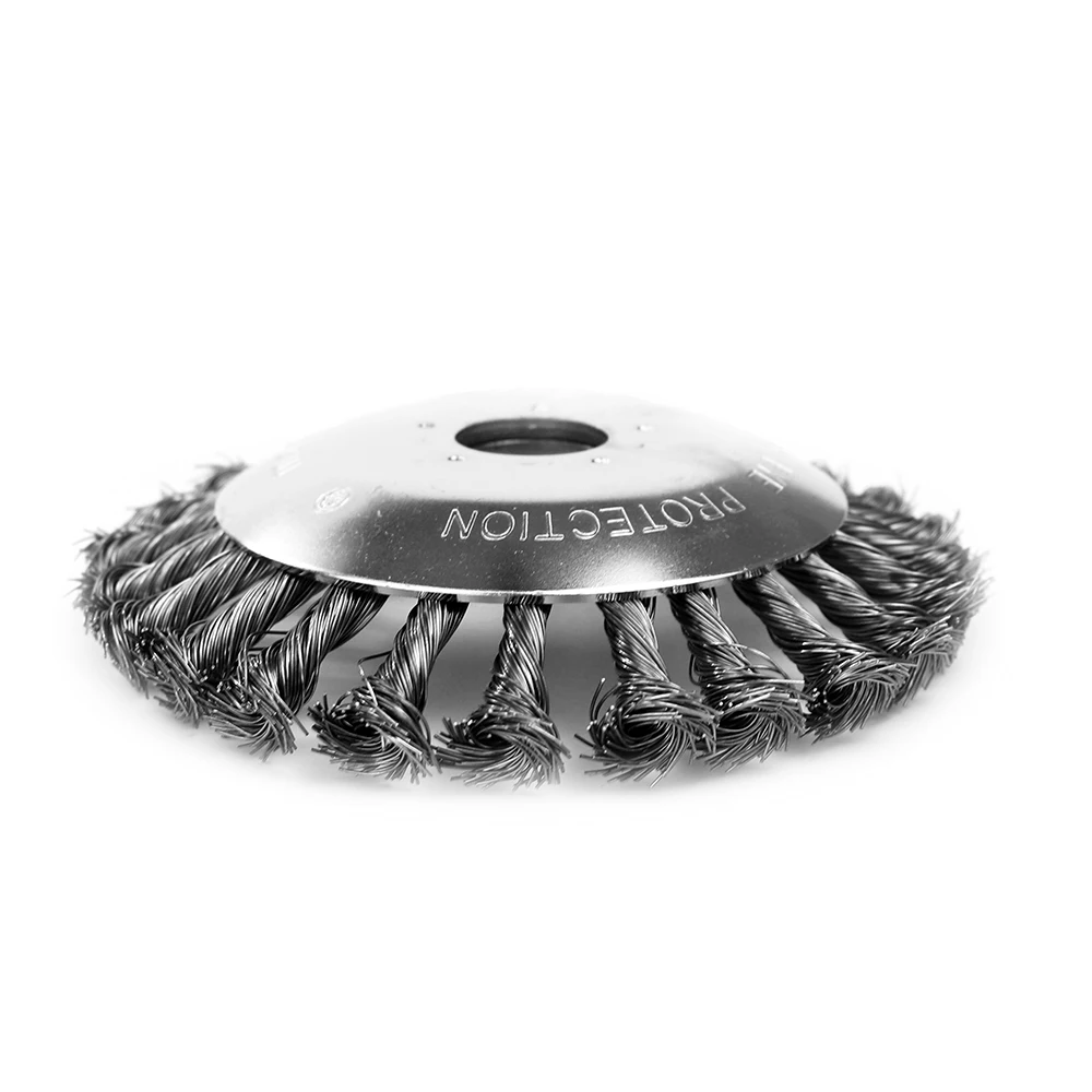 6 Inch Steel Wire Grass Trimmer Head Cutter Blade Weed Tray Set Rusting Brush Weed Cutter Head for Lawn Mower Garden Tools
6 Inch Steel Wire Grass Trimmer Head Cutter Blade Weed Tray Set Rusting Brush Weed Cutter Head for Lawn Mower Garden Tools