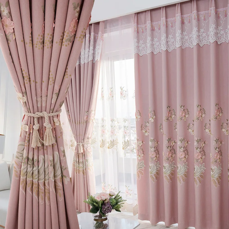 Curtains Modern Minimalist Embroidery Curtains for Living Room and For Bedroom Curtain Window Screen French Window Curtains
Curtains Modern Minimalist Embroidery Curtains for Living Room and For Bedroom Curtain Window Screen French Window Curtains
