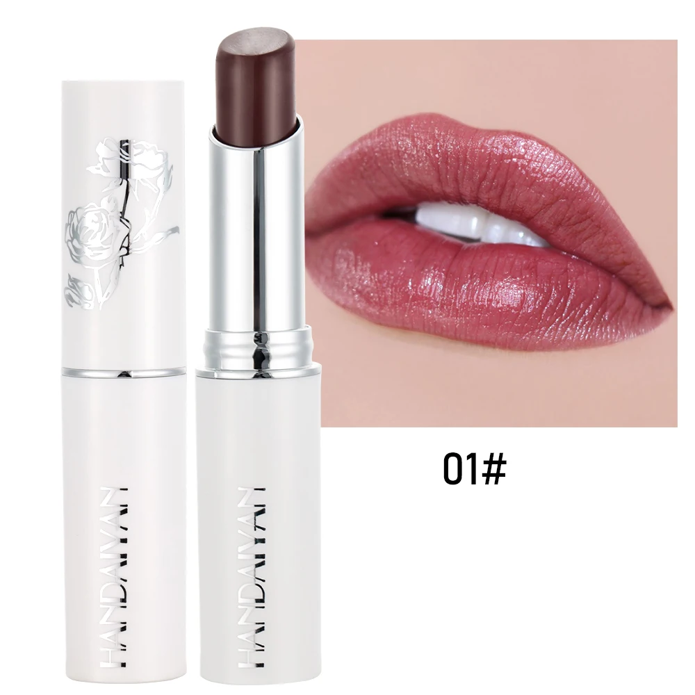 HANDAIYAN Rose Lip Balm Moisturizer Lipstick Nourishment Protecting Lips Balm Natural Brighten Lip Cream 8Colors
HANDAIYAN Rose Lip Balm Moisturizer Lipstick Nourishment Protecting Lips Balm Natural Brighten Lip Cream 8Colors