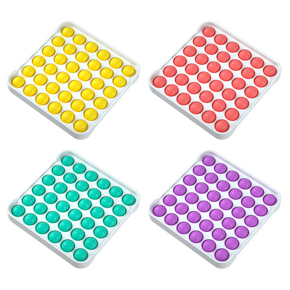 Pop It Fidget Toy Push Bubble Sensory Board Silica gel Toys Autism Special Needs Stress Reliever Anxiety Popper Relief ADD ADHD
Pop It Fidget Toy Push Bubble Sensory Board Silica gel Toys Autism Special Needs Stress Reliever Anxiety Popper Relief ADD ADHD