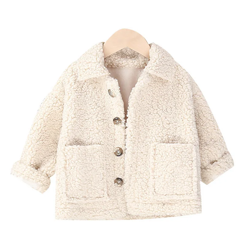 2021 зимнее пальто для девочек куртка Толстая детская верхняя одежда для маленьких мальчиков с отложным воротником Теплый комбинезон из шерс... 
2021 зимнее пальто для девочек куртка Толстая детская верхняя одежда для маленьких мальчиков с отложным воротником Теплый комбинезон из шерс...