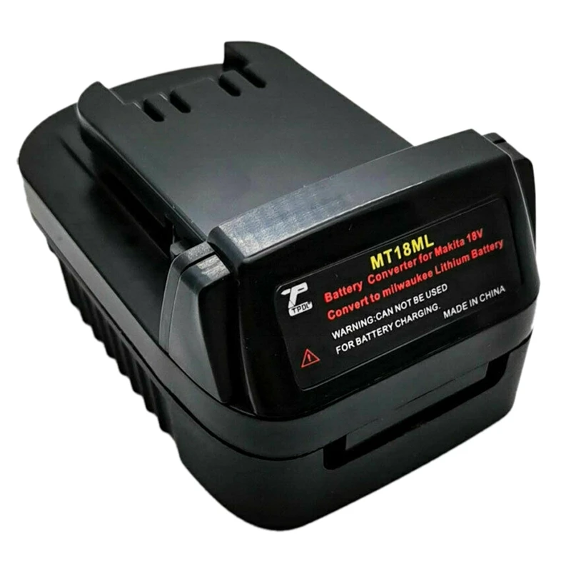 Адаптер для аккумулятора MT18ML, преобразователь батареи для Makita 18V, преобразователь в M18 18V, литий-ионный аккумулятор
Адаптер для аккумулятора MT18ML, преобразователь батареи для Makita 18V, преобразователь в M18 18V, литий-ионный аккумулятор