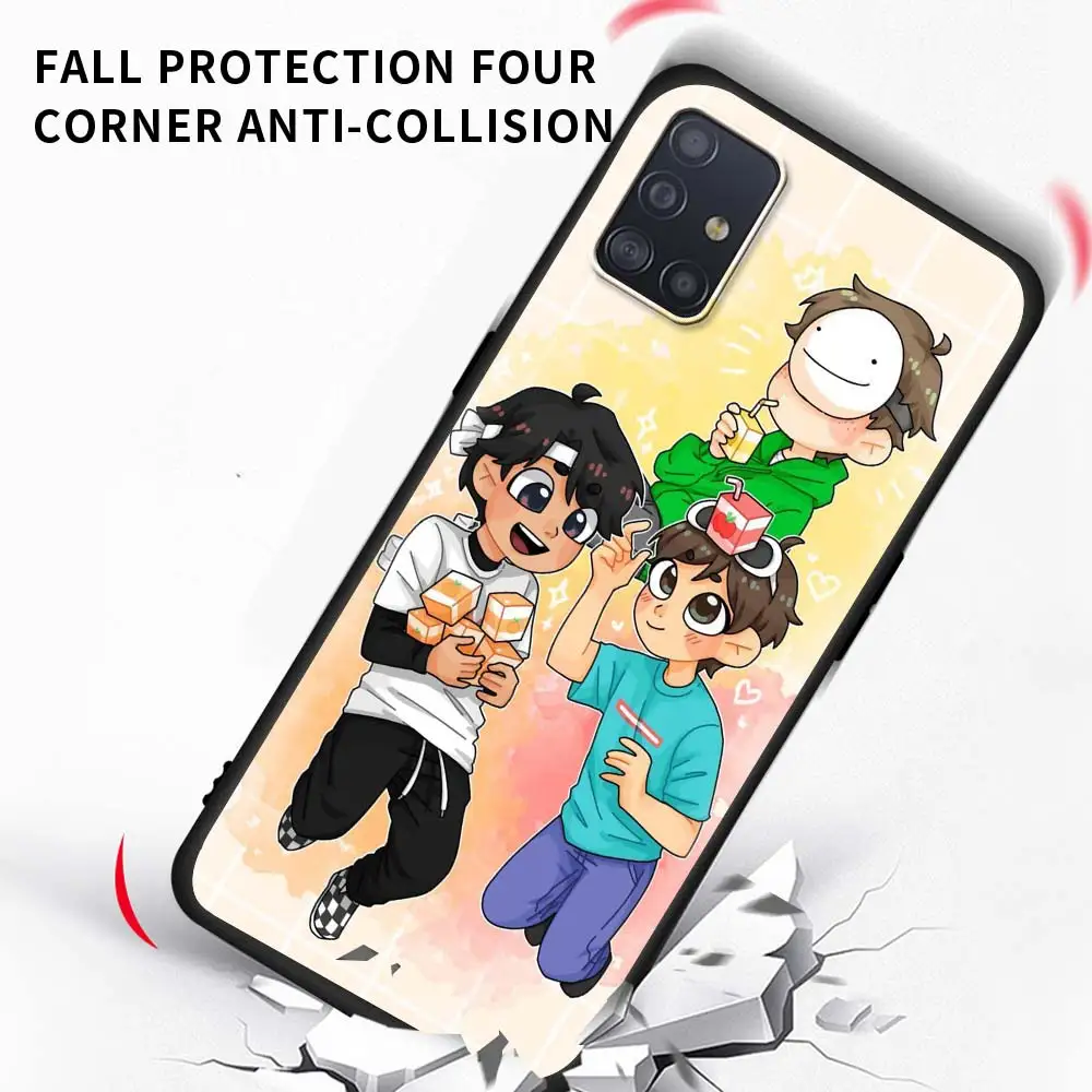 Dream Smp Cute Phone Case for Samsung Galaxy A51 A71 A21S M31 M30s A31 A41 A11 A01 M51 Soft Silicone Coque Cover
Dream Smp Cute Phone Case for Samsung Galaxy A51 A71 A21S M31 M30s A31 A41 A11 A01 M51 Soft Silicone Coque Cover