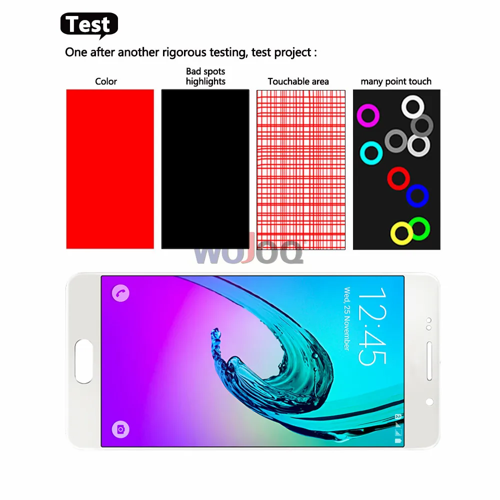 For Samsung A3 2016 A310 A310F A310H A310M LCD Tested Display Digitizer Touch Screen Assembly for Galaxy SM-A310 LCD Display
For Samsung A3 2016 A310 A310F A310H A310M LCD Tested Display Digitizer Touch Screen Assembly for Galaxy SM-A310 LCD Display
