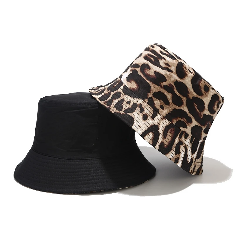 Cotton Bucket-Hat Leopard Print Hunting Cap Trend Women Foldable Suncreen Basin Chapeau Men
Cotton Bucket-Hat Leopard Print Hunting Cap Trend Women Foldable Suncreen Basin Chapeau Men