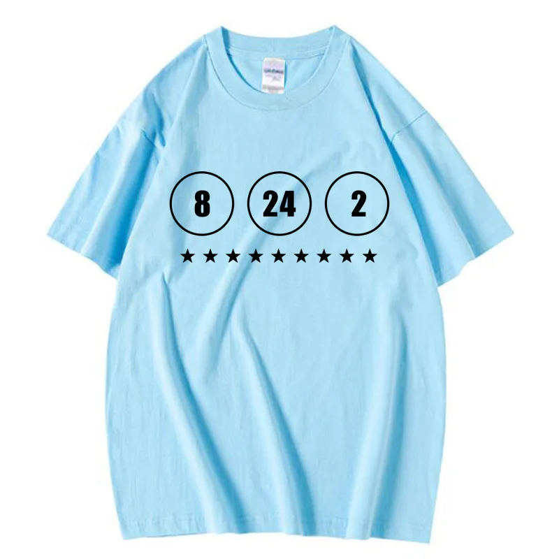 8-24-2 Kobe Bryant & Gigi Memorial T-shirt Men and Women Summer Short Sleeve 100% Cotton Fitness T Shirts Homme Hip Hop Tee Tops
8-24-2 Kobe Bryant & Gigi Memorial T-shirt Men and Women Summer Short Sleeve 100% Cotton Fitness T Shirts Homme Hip Hop Tee Tops