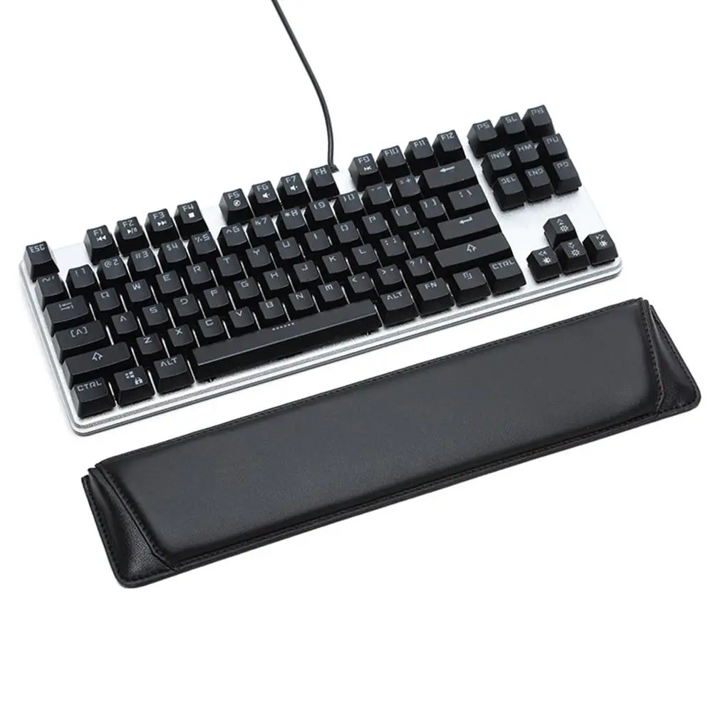 87/104 Keys Soft Hand Rest Pad Faux Leather Keyboard Hand Comfort Rest Pad Support Cushion Hand Rest Pad
87/104 Keys Soft Hand Rest Pad Faux Leather Keyboard Hand Comfort Rest Pad Support Cushion Hand Rest Pad