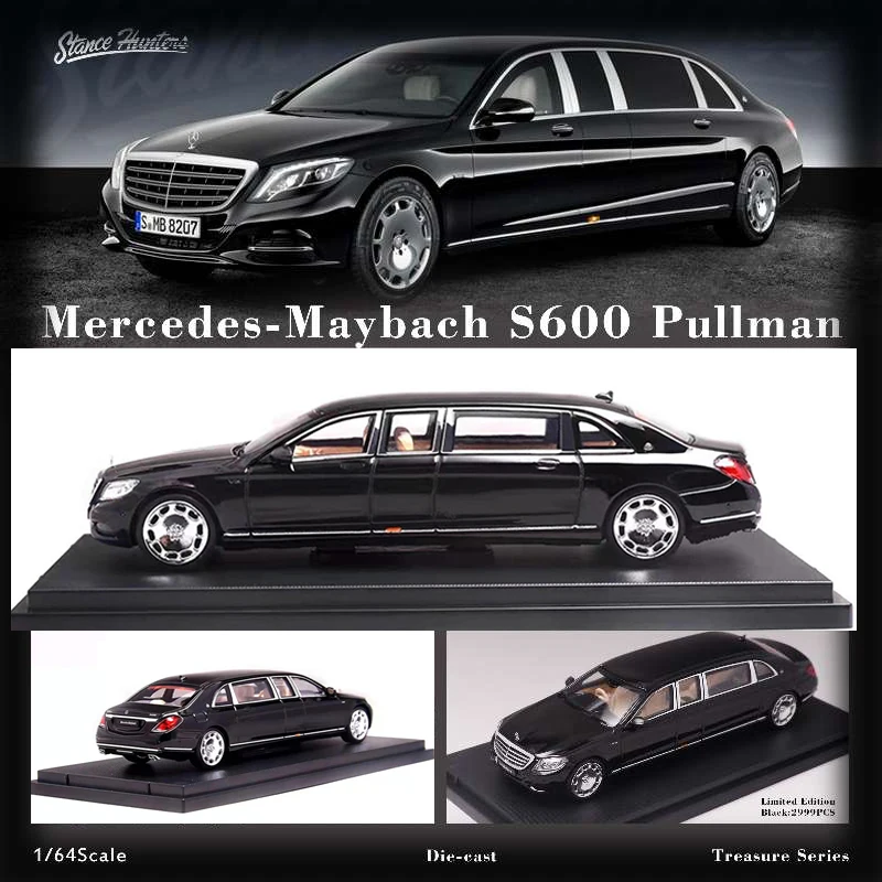 Автомобиль Maybach S600 Pullman из сплава, модель 1:64, демонстрация коллекционных моделей из нержавеющей стали, длина 10 см, черный цвет
Автомобиль Maybach S600 Pullman из сплава, модель 1:64, демонстрация коллекционных моделей из нержавеющей стали, длина 10 см, черный цвет