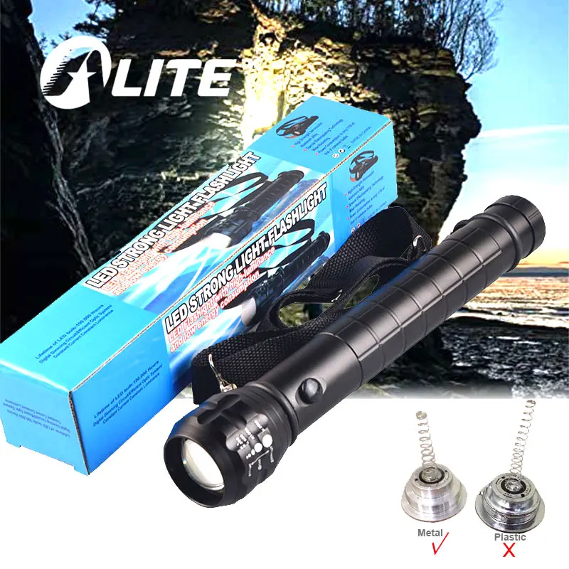TMWT Heavy Duty большой Torch Light XP E Q5 привели фото лампы D Размеры Батарея металлический