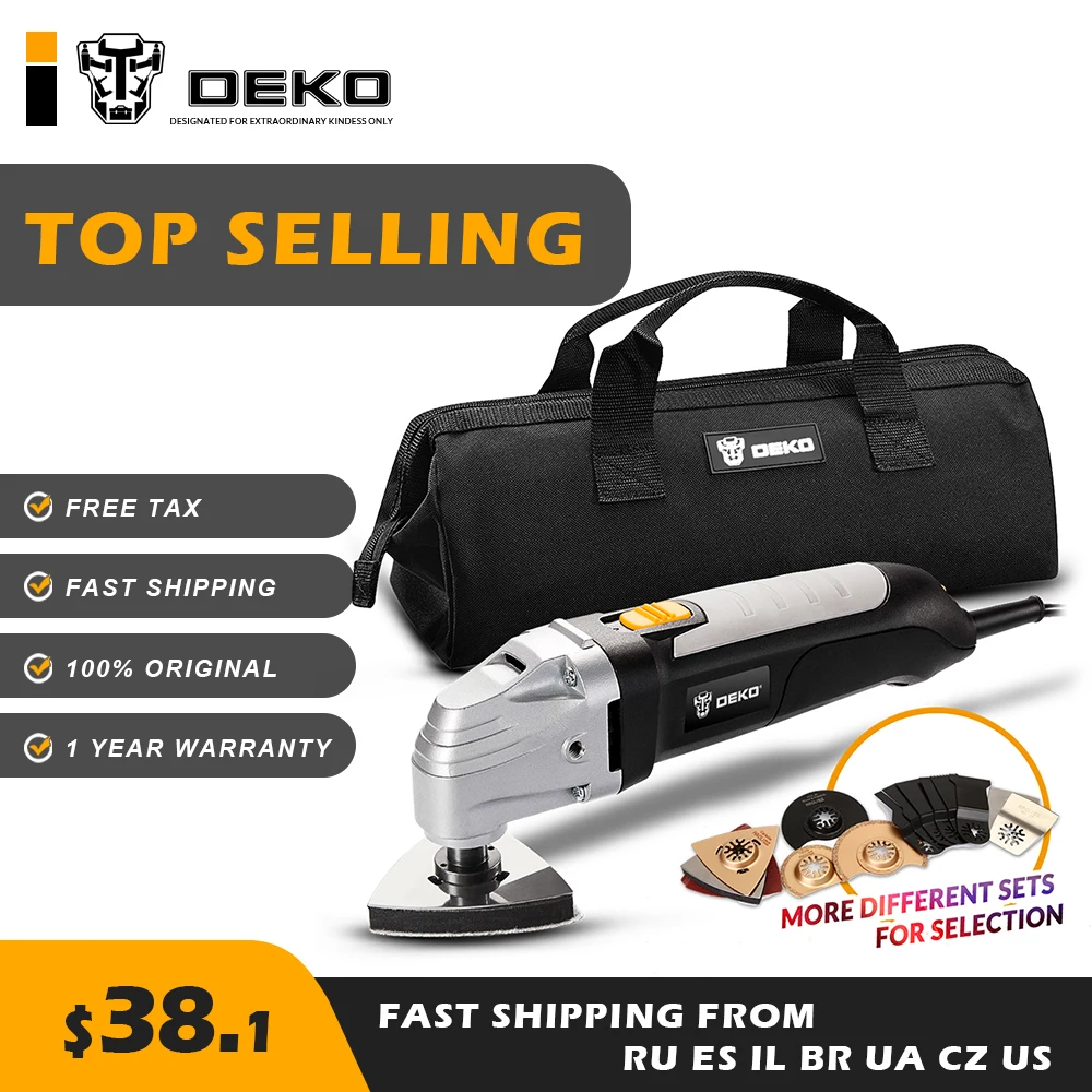Многофункциональный Осциллирующий Электроинструмент DEKO 110 В/220 В с переменной