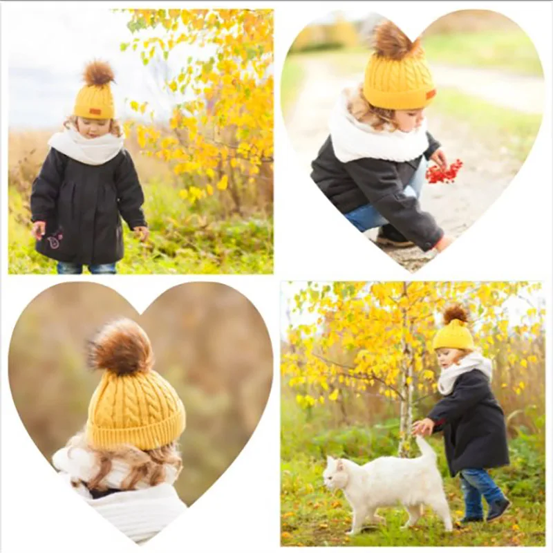Winter Warm Baby Hat Fur Pompom Knitted Baby Girls Boys Hat Cap Infant Toddler Kids Hat Beanie Kids Children Caps Bonnet
Winter Warm Baby Hat Fur Pompom Knitted Baby Girls Boys Hat Cap Infant Toddler Kids Hat Beanie Kids Children Caps Bonnet