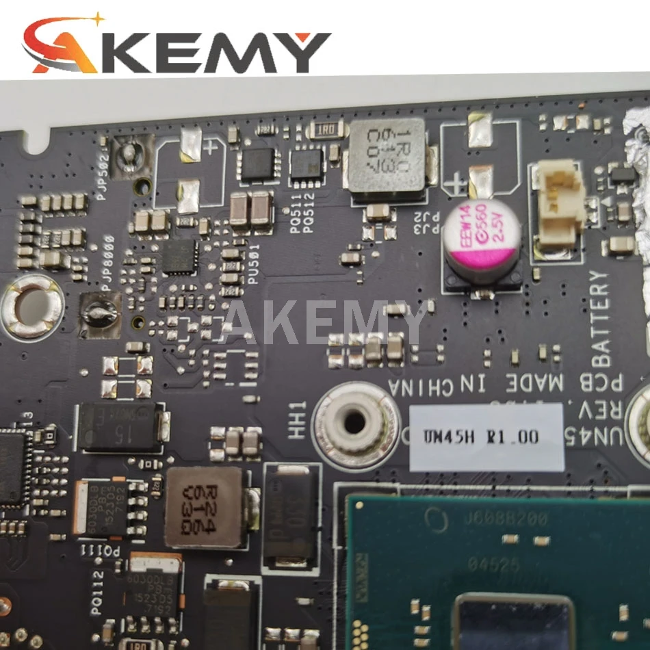 Akmey mianboard для For Asus VivoMini UN45H UN45H-VM062M Mini HD компьютерная материнская плата N3150 4 ядра