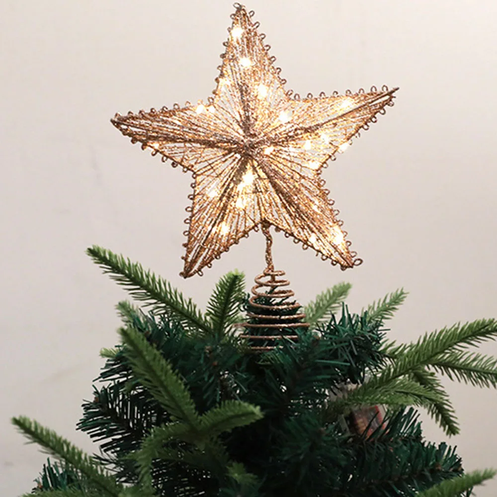 Christmas Pentagram Ornaments Light Home Decoration Star Hanging Pendant Shiny Christmas Tree Top Ornament Seasonal Holiday Lamp
Christmas Pentagram Ornaments Light Home Decoration Star Hanging Pendant Shiny Christmas Tree Top Ornament Seasonal Holiday Lamp