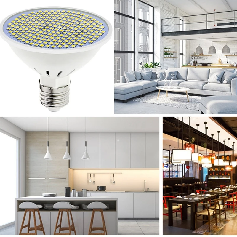 E27 200 LED Plant Growth Lamp Full Spectrum Indoor Plants Grow Light for Greenhouse Vegetables Hydroponic Seedlings
E27 200 LED Plant Growth Lamp Full Spectrum Indoor Plants Grow Light for Greenhouse Vegetables Hydroponic Seedlings