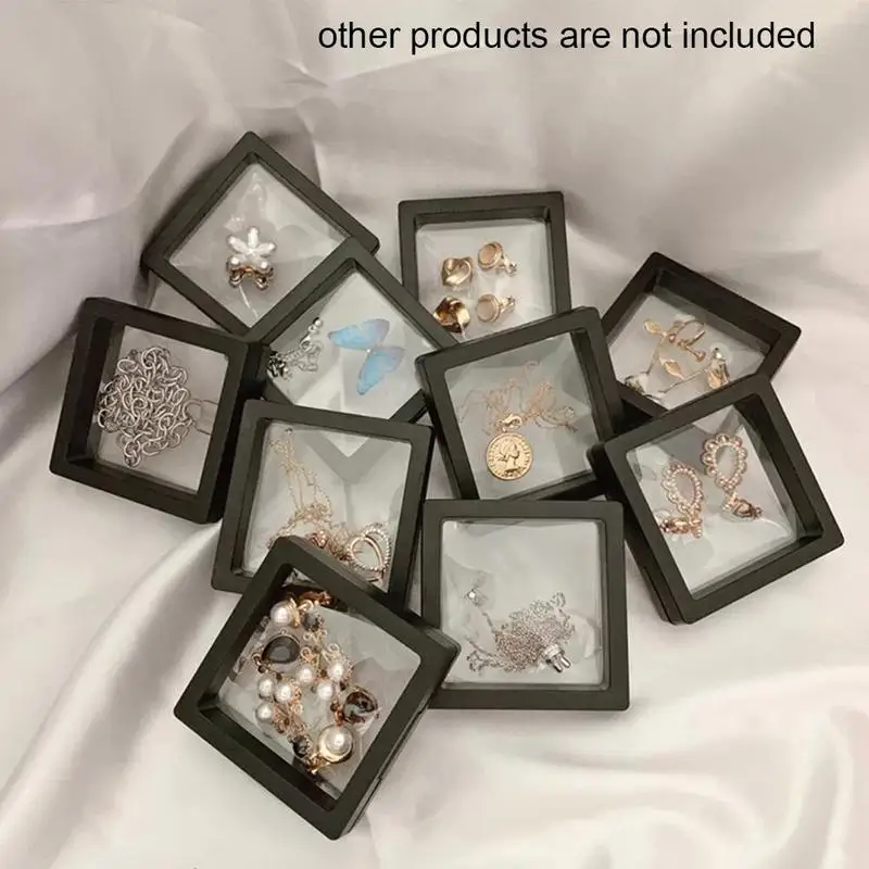6Pcs PE Membrane 3D Floating Display Stand Earrings Necklace Jewelry Storage Rack Display Stand Household Jewelry Collection Box
6Pcs PE Membrane 3D Floating Display Stand Earrings Necklace Jewelry Storage Rack Display Stand Household Jewelry Collection Box