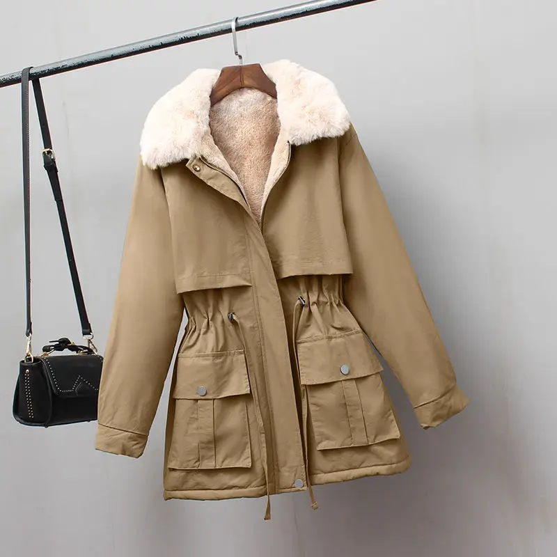 2022 New Autumn Winter Jacket Women Coat Fleece Parka Velvet Jackets Casual Female Windbreaker Outerwear Manteau Femme C-1
2022 New Autumn Winter Jacket Women Coat Fleece Parka Velvet Jackets Casual Female Windbreaker Outerwear Manteau Femme C-1