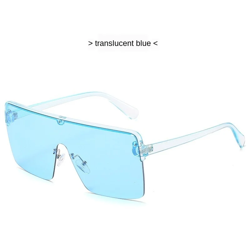 HUHAITANGNew Style Occident Fashion Large Frame Sunglasses Women's One-Piece Box Transparent Color Sunglasses
HUHAITANGNew Style Occident Fashion Large Frame Sunglasses Women's One-Piece Box Transparent Color Sunglasses