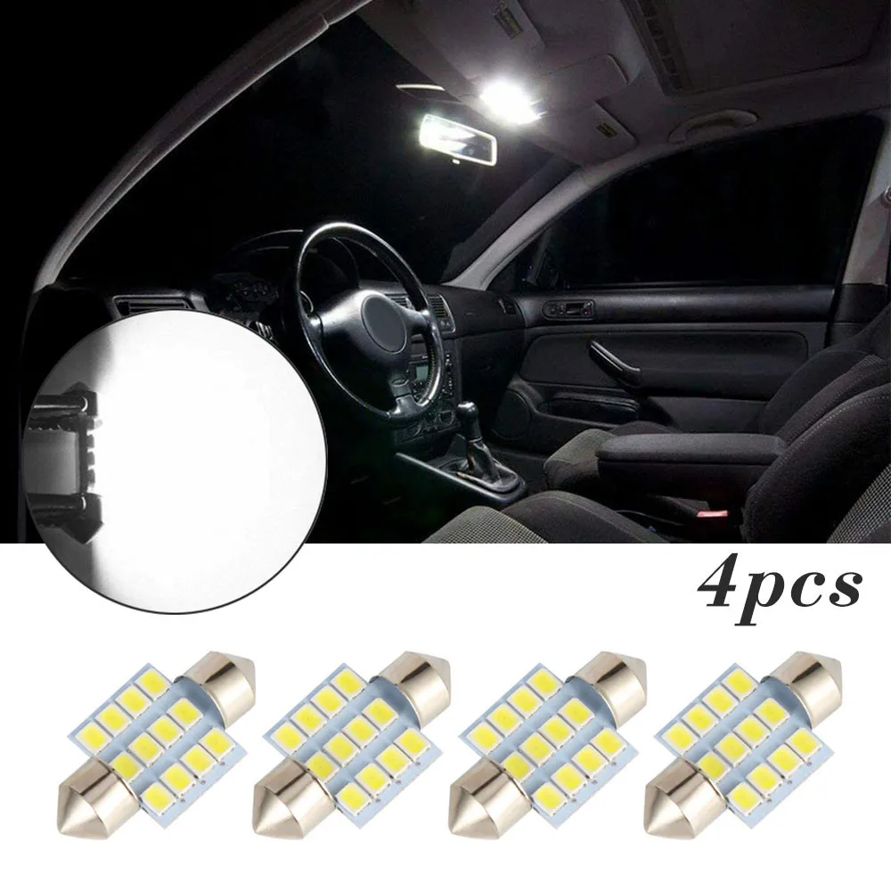 4Pcs DC12V 31MM LED Dome Reading Light Bulb For Toyota Camry Collora Tacoma Car Instrument Light LED Lamp Beads
4Pcs DC12V 31MM LED Dome Reading Light Bulb For Toyota Camry Collora Tacoma Car Instrument Light LED Lamp Beads