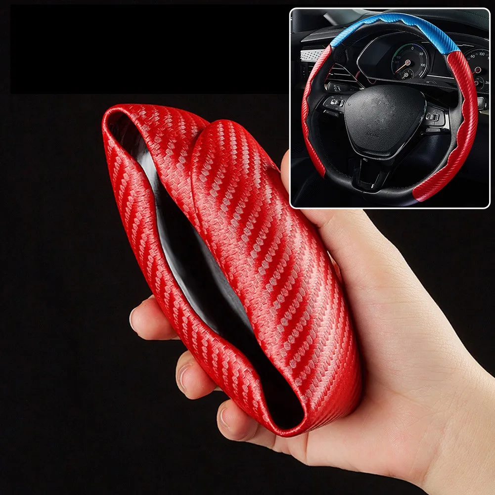 3PCS Car Steering Wheel Booster Non-Slip Cover Red+Blue Car Accessories High-quality Steering Wheel Cover
3PCS Car Steering Wheel Booster Non-Slip Cover Red+Blue Car Accessories High-quality Steering Wheel Cover
