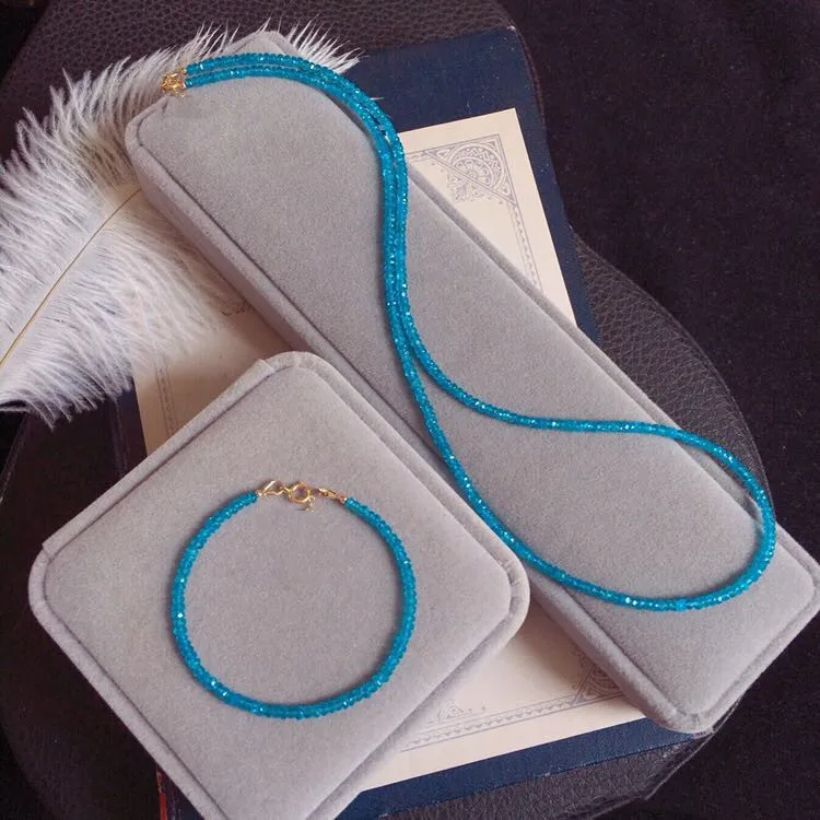 one set Apatite roundel faceted 3-4mm necklace +bracelet 40cm 16cm wholesale beads FPPJ
one set Apatite roundel faceted 3-4mm necklace +bracelet 40cm 16cm wholesale beads FPPJ