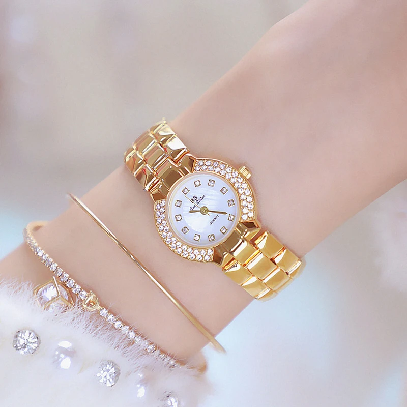 Часы наручные женские кварцевые роскошные брендовые под платье серебристые