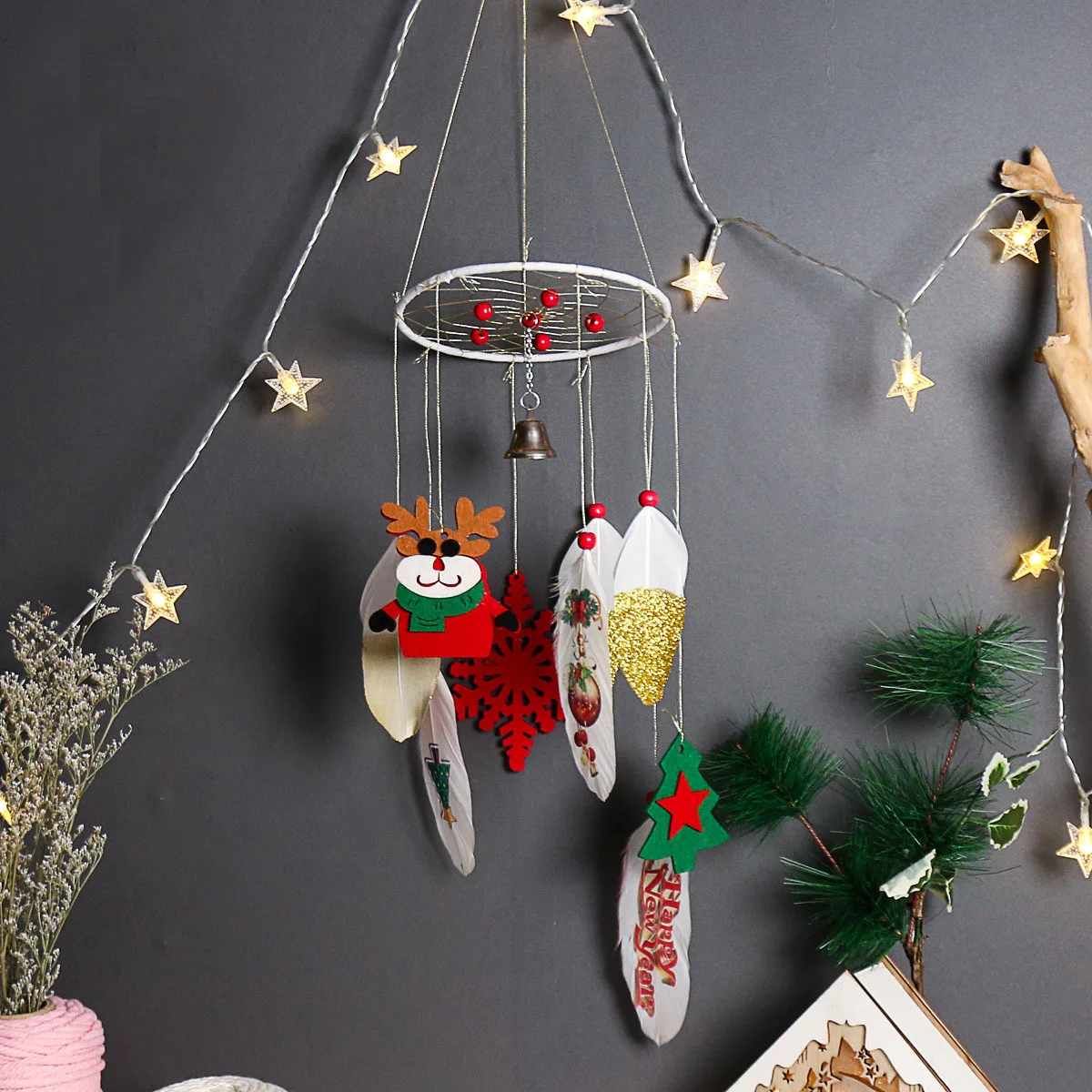2021 Owl Dream Catcher Christmas Animal Pendant Handmade Craft Dreamcatcher Wall Hanging Home Decor Kids Room Decoration Gift 
2021 Owl Dream Catcher Christmas Animal Pendant Handmade Craft Dreamcatcher Wall Hanging Home Decor Kids Room Decoration Gift