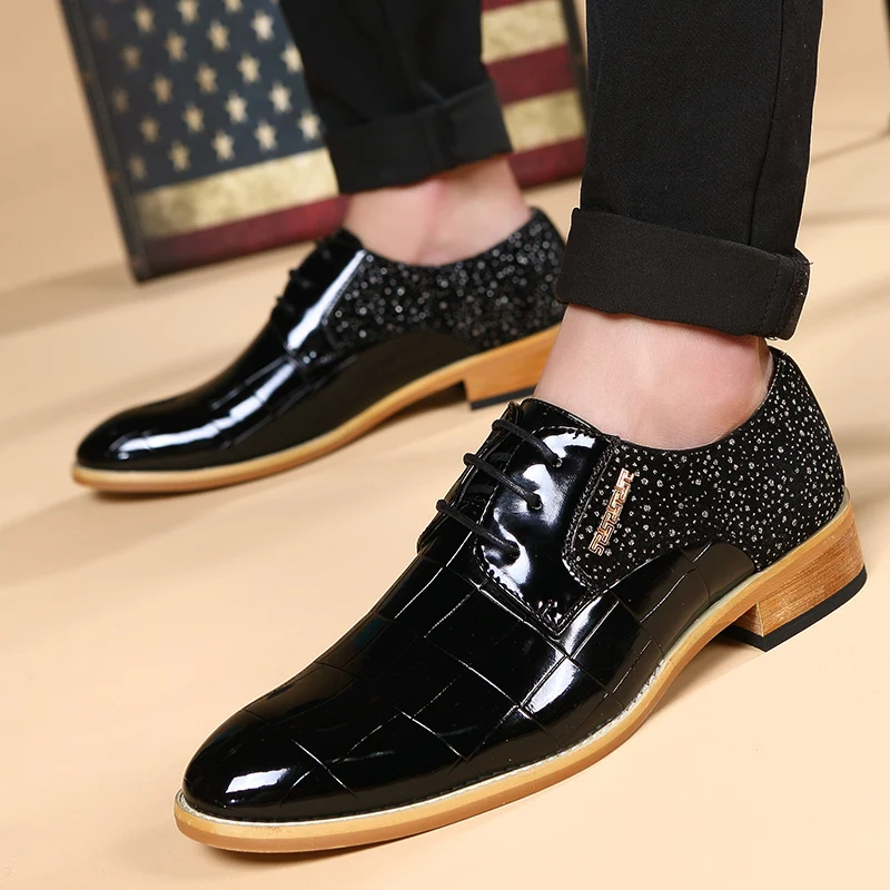 Brand spring and autumn men's shoes high quality comfortable and stylish simple dress derby shoes breathable waterproof non-slip
Brand spring and autumn men's shoes high quality comfortable and stylish simple dress derby shoes breathable waterproof non-slip