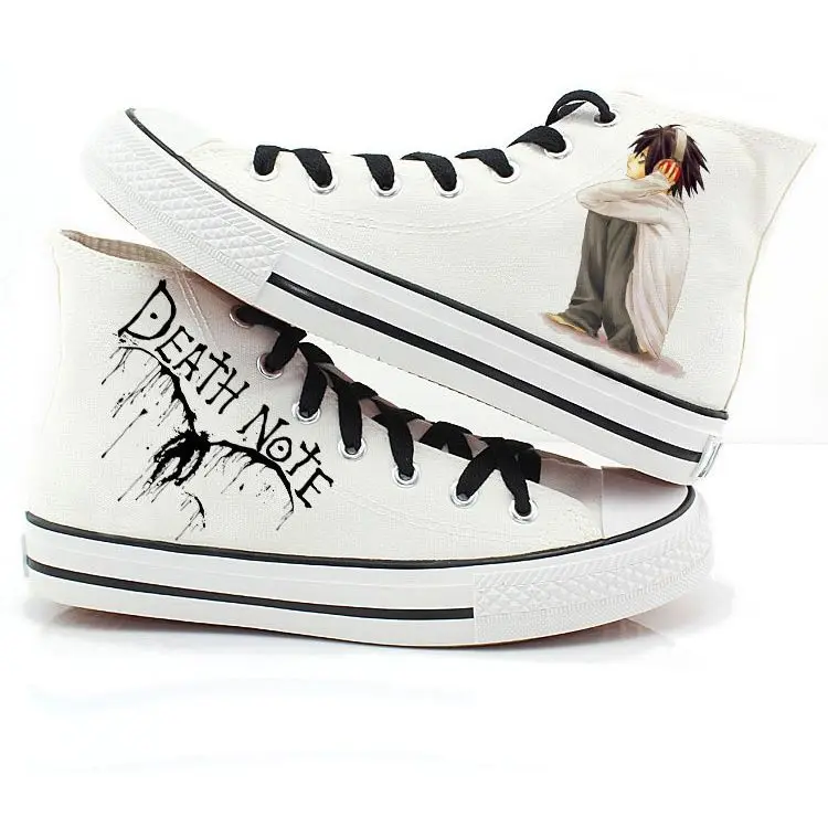 Anime death note animation canvas shoes high-top male and female students couples shoes casual shoes around the board shoes
Anime death note animation canvas shoes high-top male and female students couples shoes casual shoes around the board shoes