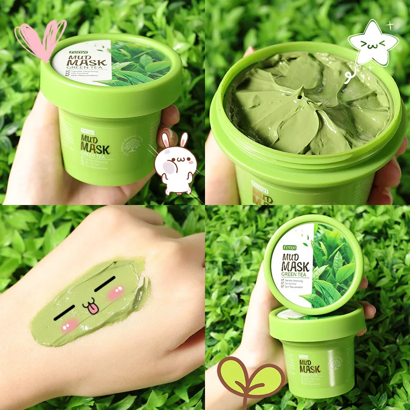 100g Green Tea Ice Muscle Mud Mask Deep Cleansing Remove Blackheads Acne Treatment Shrink Pores Mask Facial Skin Care
100g Green Tea Ice Muscle Mud Mask Deep Cleansing Remove Blackheads Acne Treatment Shrink Pores Mask Facial Skin Care
