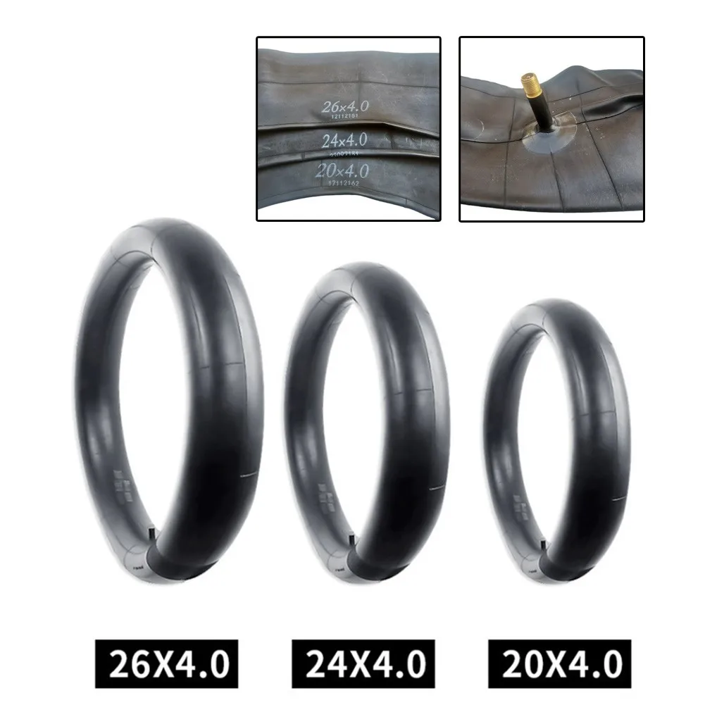 Bicycle 20/24/26*4.0 Inner Tube American Valve Butyl Rubber Tube For MTB Bike High Quality Cycling Accessories
Bicycle 20/24/26*4.0 Inner Tube American Valve Butyl Rubber Tube For MTB Bike High Quality Cycling Accessories