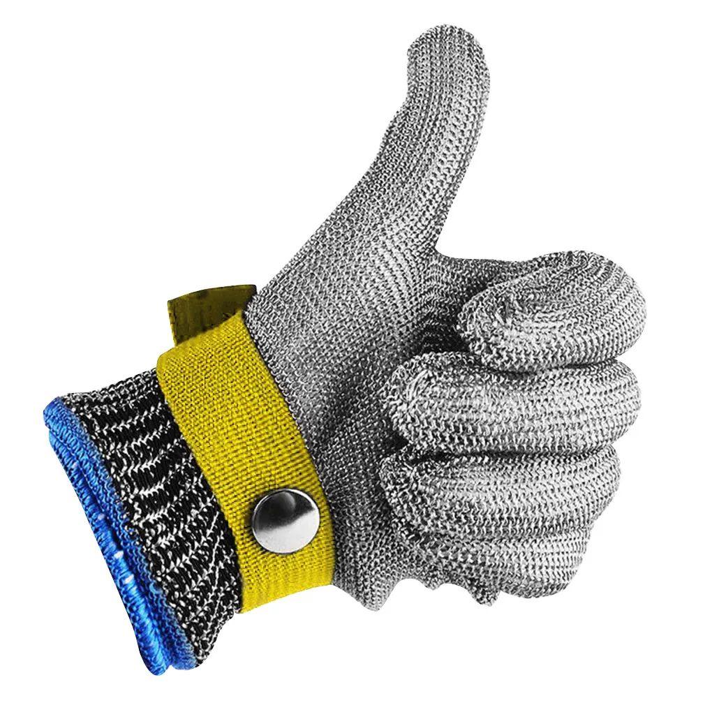 New Anti-cut Gloves Safety Cut Proof Stab Resistant Stainless Steel Wire Metal Mesh Butcher Protect Meat Cut-Resistant Gloves
New Anti-cut Gloves Safety Cut Proof Stab Resistant Stainless Steel Wire Metal Mesh Butcher Protect Meat Cut-Resistant Gloves