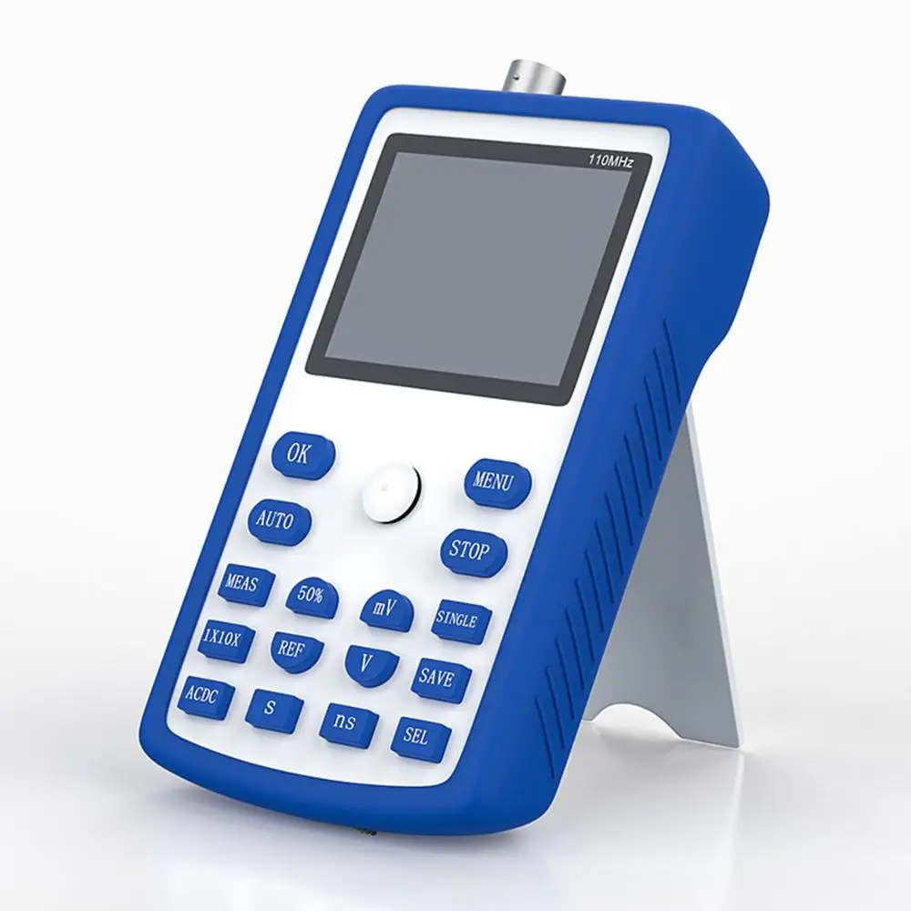 FNIRSI-1C15 1C15+ Professional Digital Oscilloscope 500MS/s Sampling Rate 110MHz Analog Bandwidth Support Waveform Storage
FNIRSI-1C15 1C15+ Professional Digital Oscilloscope 500MS/s Sampling Rate 110MHz Analog Bandwidth Support Waveform Storage