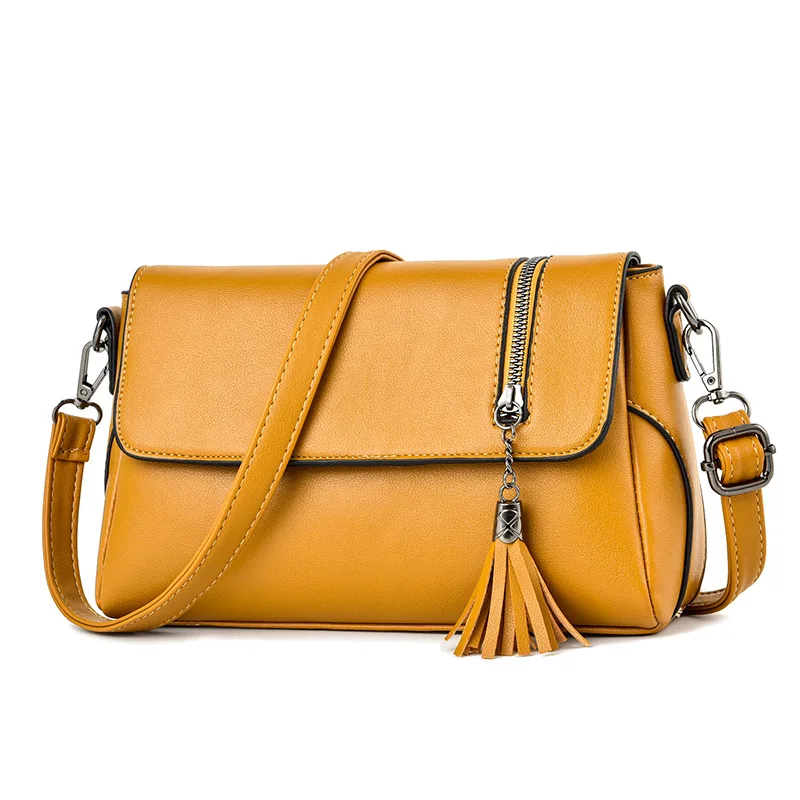 New Arrive 2020 Women's Small Shoulder Bags Fashion Tassel Messenger Bags High Quality Pu Leather Crossbody Bags 358
New Arrive 2020 Women's Small Shoulder Bags Fashion Tassel Messenger Bags High Quality Pu Leather Crossbody Bags 358