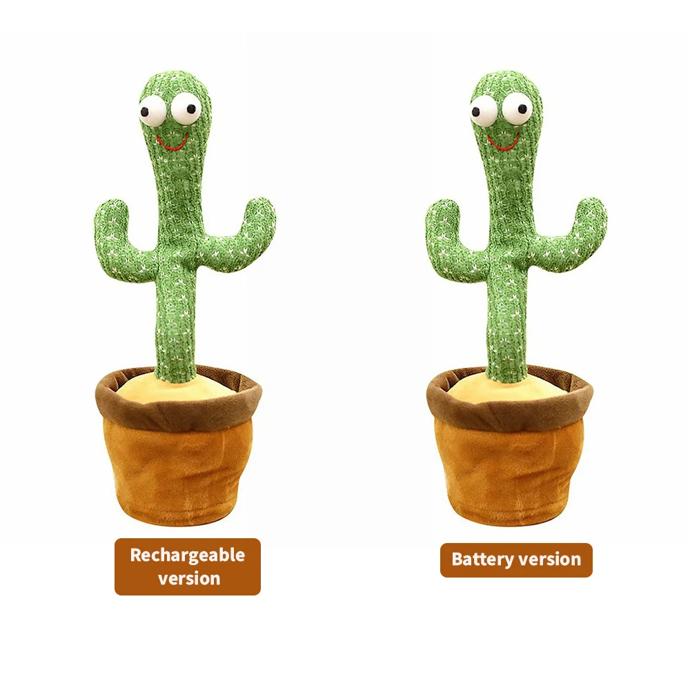 Cactus Toy Dancing Cactus Early Childhood Teaching Talking Cactus Potted Toy Glowing Rotating Plush Toy Desktop Decoration
Cactus Toy Dancing Cactus Early Childhood Teaching Talking Cactus Potted Toy Glowing Rotating Plush Toy Desktop Decoration