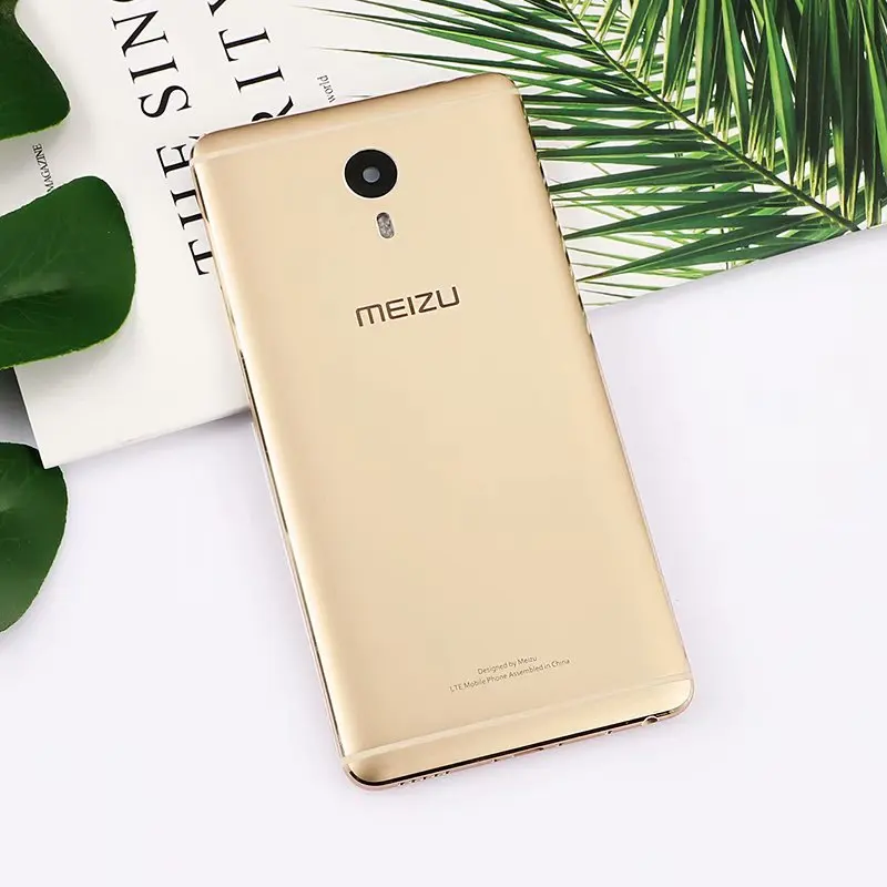 Задний Корпус чехол для Meizu M3 Макс 6 дюймов Meilan MAX металлической задней двери