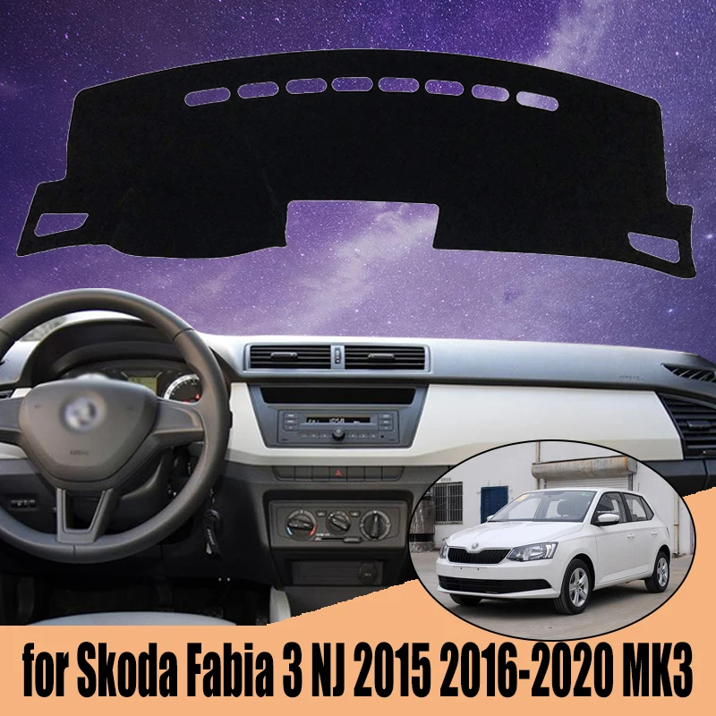 For Skoda Fabia 3 NJ 2015 2016-2020 MK3 Dashmats Car-styling Accessories Dashboard Cover Pad Carpet Sunshade
For Skoda Fabia 3 NJ 2015 2016-2020 MK3 Dashmats Car-styling Accessories Dashboard Cover Pad Carpet Sunshade