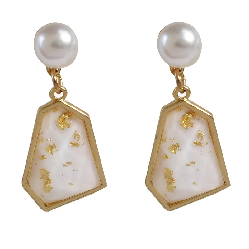 S925 needle Vintage Acrylic Statement Drop Earrings Women 20120 Fashion Jewelry Geometric Golden Hanging Dangle Earring Gift
S925 needle Vintage Acrylic Statement Drop Earrings Women 20120 Fashion Jewelry Geometric Golden Hanging Dangle Earring Gift