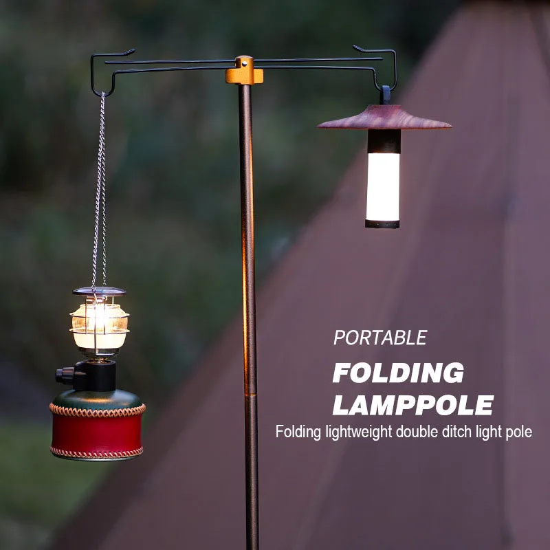 Multifunctional Camping Folding Lamp Rack Light Bracket Portable Telescopic Double Head Lamp Pole Retro Camping Lamp Hook
Multifunctional Camping Folding Lamp Rack Light Bracket Portable Telescopic Double Head Lamp Pole Retro Camping Lamp Hook