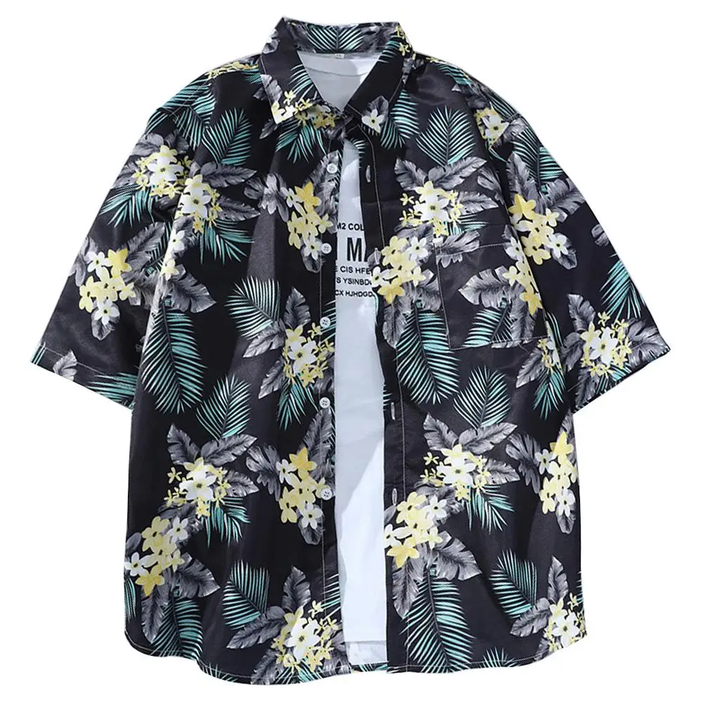 Casual Men Half Sleeve Pineapple Floral Leaf Print Beach Shirt Loose T-shirt Top
Casual Men Half Sleeve Pineapple Floral Leaf Print Beach Shirt Loose T-shirt Top