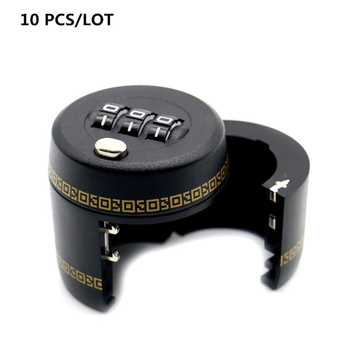 10PCS Plastic Bottle Password Lock Combination Lock Wine Stopper Vacuum Plug Device Preservation For Furniture Lock Hardware
10PCS Plastic Bottle Password Lock Combination Lock Wine Stopper Vacuum Plug Device Preservation For Furniture Lock Hardware