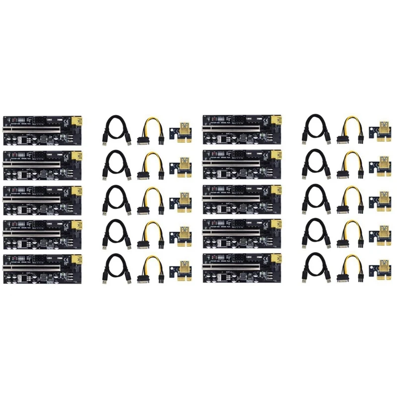 Версия Райзера 009C Plus PCI-E 1X 4X 8X 16X, карта расширения Райзера, PCIE PCI, графический удлинитель, Майнер
Версия Райзера 009C Plus PCI-E 1X 4X 8X 16X, карта расширения Райзера, PCIE PCI, графический удлинитель, Майнер