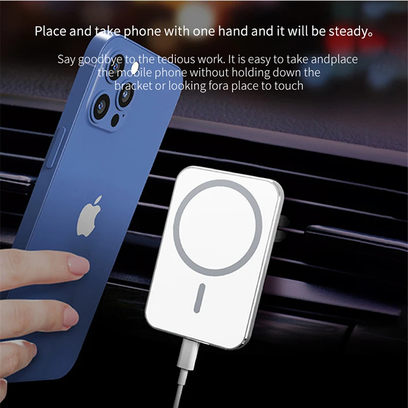 Brorikoy Magnetic Mobile Phone Wireless Charger Quick Charger Stand 15W Fast Wireless Charging For iPhone 12 Pro Max Mini Charge
Brorikoy Magnetic Mobile Phone Wireless Charger Quick Charger Stand 15W Fast Wireless Charging For iPhone 12 Pro Max Mini Charge